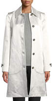 Thumbnail for your product : Brunello Cucinelli Reversible Shiny Linen Coat