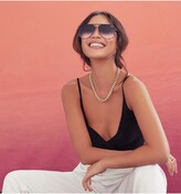 Thumbnail for your product : Quay High Key 62mm Oversize Aviator Sunglasses