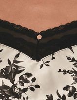 Thumbnail for your product : Marks and Spencer Silk & Lace Print Teddy