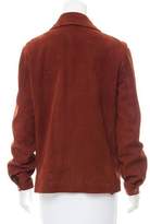 Thumbnail for your product : Loro Piana Cashmere Lined Leather Jacket
