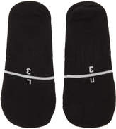 Thumbnail for your product : Nike Two-Pack Black SNKR Sox No Show Socks