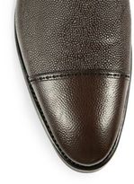 Thumbnail for your product : Sutor Mantellassi MM3 Pebbled Leather Derby Shoes