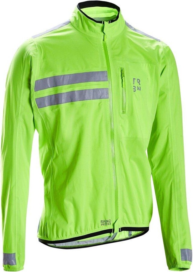 Triban Decathlon Rc500 HiVis Waterproof Cycling Jacket ShopStyle
