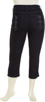 Thumbnail for your product : NYDJ Ariel Cropped Jeans, Dark Enzyme Wash, Women's