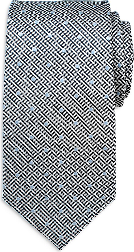 Cufflinks Inc. Dotted Herringbone Silk Tie