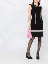 Thumbnail for your product : Moschino Stripe Detail Fitted Dress