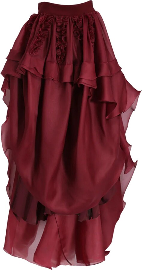 Antonio Berardi Ruffle Front Skirt