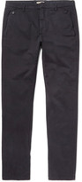 Thumbnail for your product : Bottega Veneta Garment-Dyed Stretch-Cotton Twill Trousers