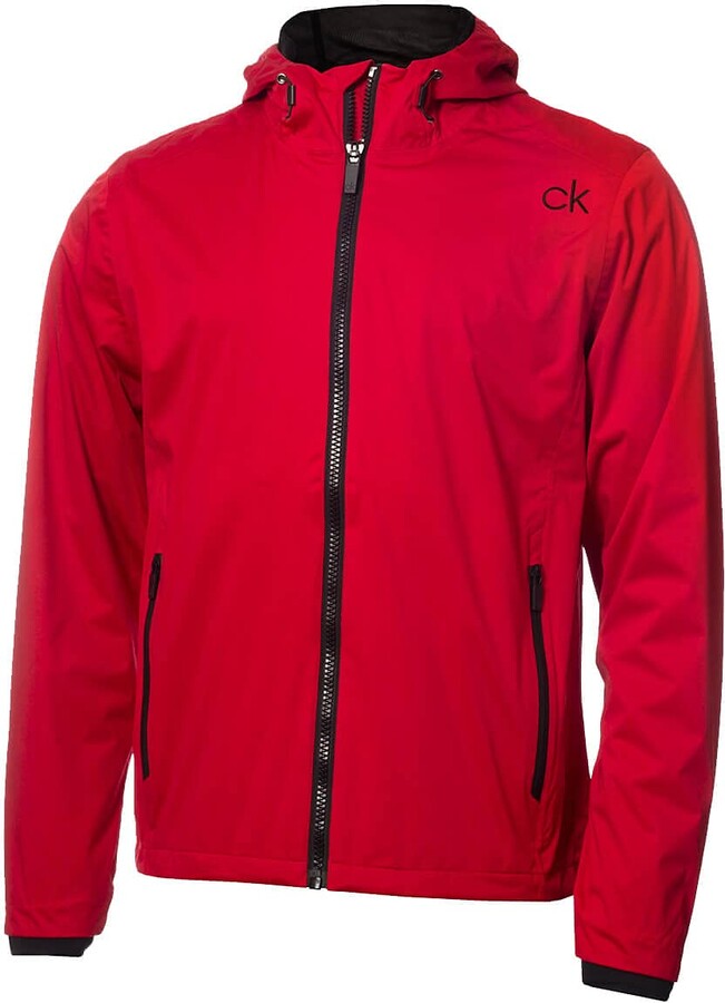 calvin klein red jacket