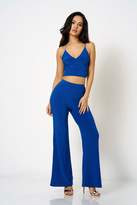 Thumbnail for your product : Club L Womens **High Waist Flare Trousers By Cobalt