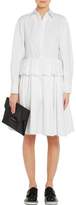 Thumbnail for your product : Givenchy Cotton-Poplin Peplum Shirt Dress
