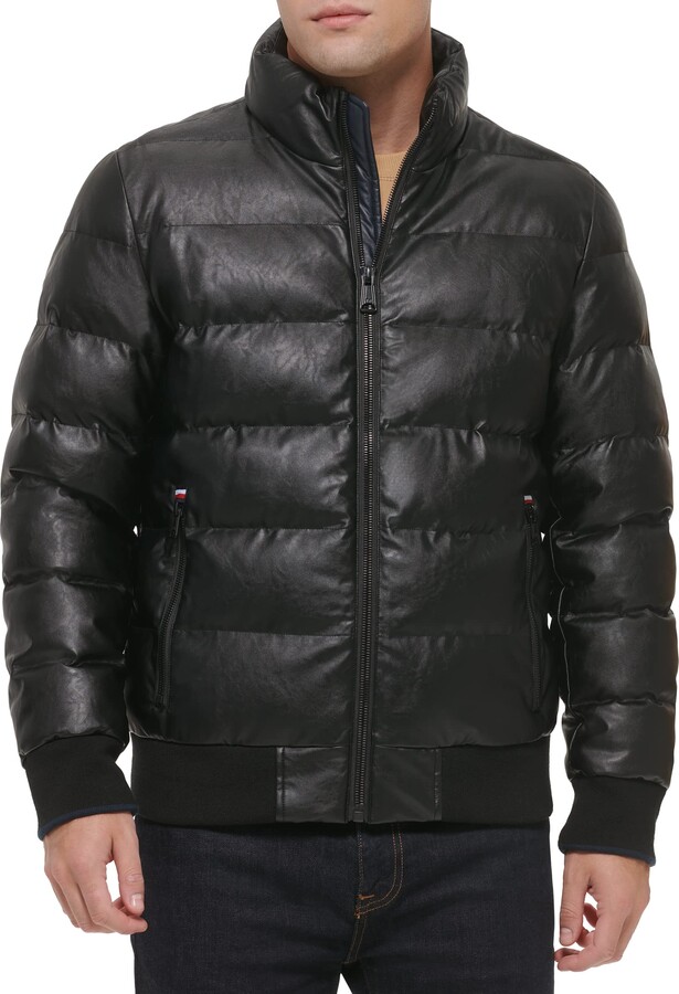 Tommy Hilfiger Men's Leather & Suede Jackets | ShopStyle
