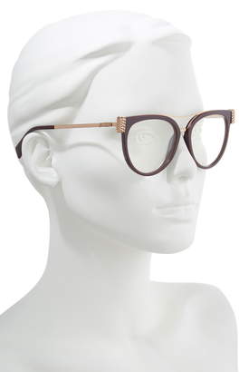Moschino 55mm Cat Eye Sunglasses