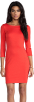Thumbnail for your product : Alice + Olivia Selby 3/4 Sleeve Cutout Back Dress