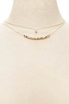 Thumbnail for your product : Forever 21 Layered Bead Pendant Necklace