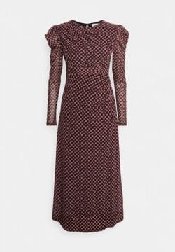 Fabienne Chapot - Bella Print Mesh Midi Dress - L - ShopStyle