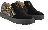 Thumbnail for your product : Giuseppe Zanotti May Glitter Slip On Trainers