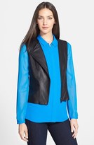 Thumbnail for your product : Elie Tahari 'Mallory' Leather Vest