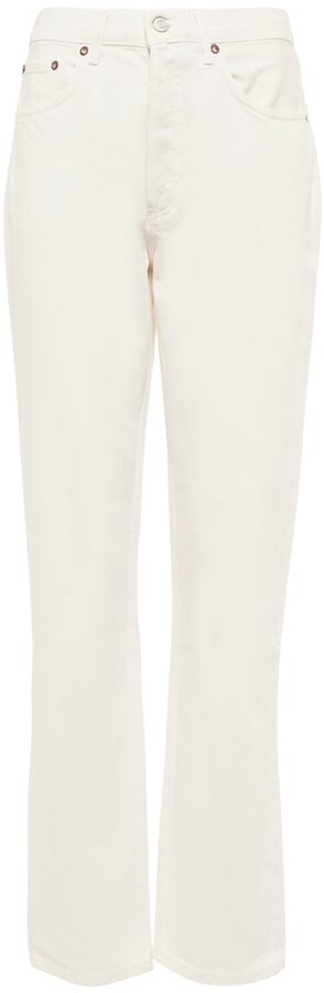 AGOLDE Lana mid-rise straight jeans