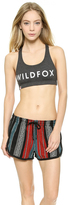 Thumbnail for your product : Wildfox Couture Classic Fox Sports Bra