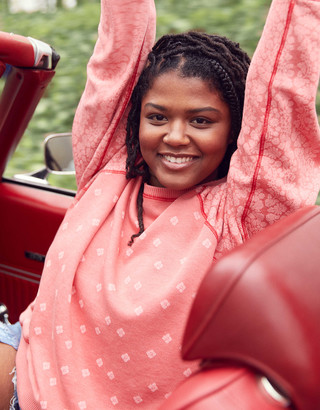 aerie vintage crew sweatshirt