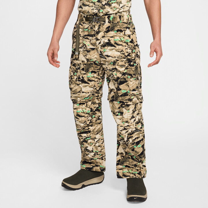 Men's Nike ACG "Smith Summit" Water-Repellent UV Cargo Pants in Brown | HQ0199-297