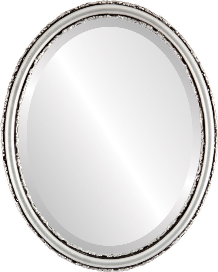 OVALCREST by The OVALCREST Mirror Store Virginia Framed Oval Mirror in