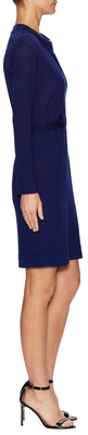 Armani Collezioni Jersey Belted Above The Knee Dress