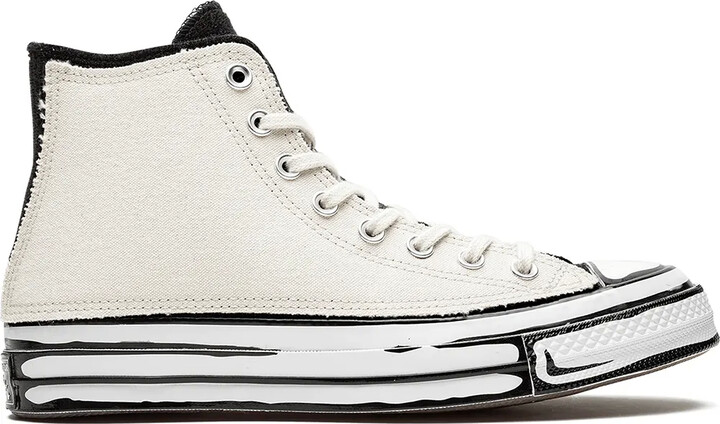 Outlet Converse Sneakers Converse Joshua Vides Mujer Converse X Joshua  Vides Chuck 70 Hi Sneakers Black FARFETCH