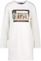 Thumbnail for your product : boohoo Photo Printed Long Sleeve Sweat Dress