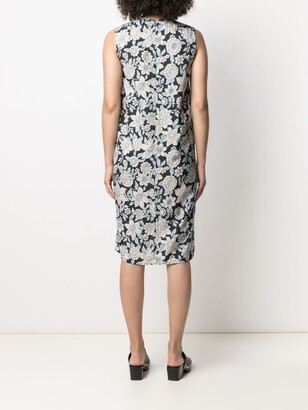 Christian Wijnants Floral-Print Sleeveless Dress