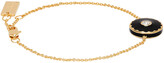 Thumbnail for your product : Marc Jacobs Black 'The Medallion' Bracelet
