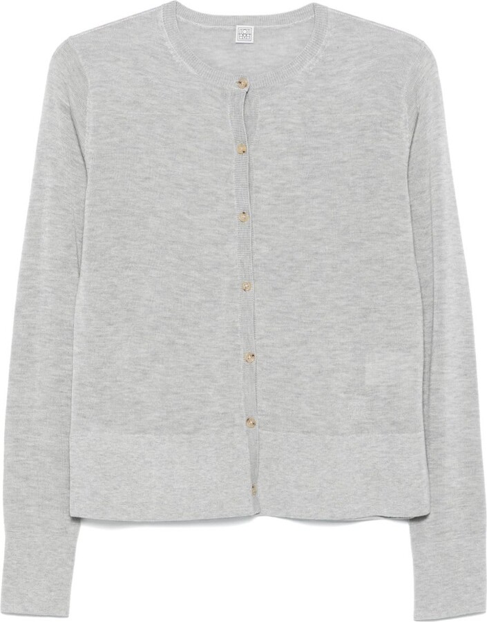 Totme Crewneck Cardigan