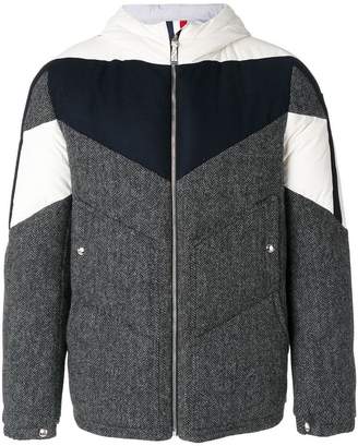 Moncler Moncler hooded bomber jacket