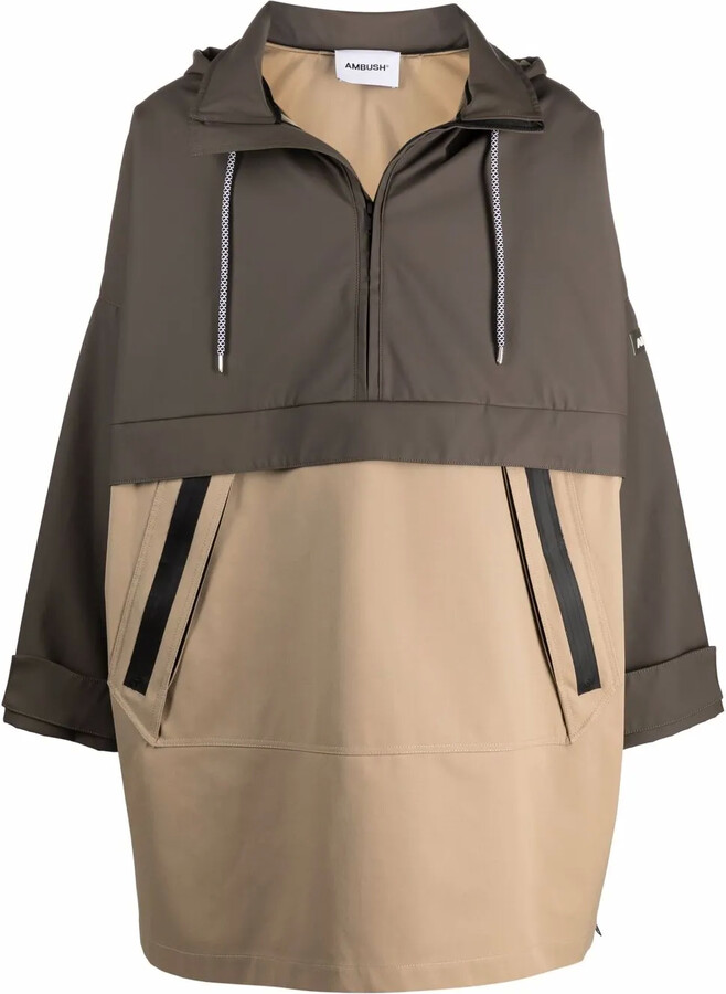 Ambush Colour-Block Hooded Parka