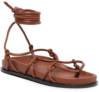 A.EMERY The Tuli ankle-tie sandals