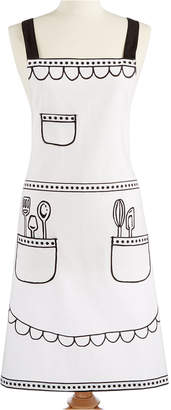 Martha Stewart Collection Whim by Martha Stewart Collection Pencil Sketch Apron, Created for Macy's