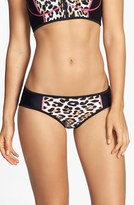 Thumbnail for your product : Juicy Couture 'Wildcat' Colorblock Hipster Bikini Bottoms