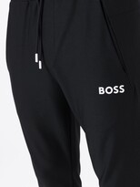 Thumbnail for your product : HUGO BOSS Logo-Print Drawstring Track Pants