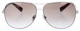 Thumbnail for your product : Jimmy Choo Gradient Aviator Sunglasses