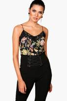 Thumbnail for your product : boohoo Tall Floral Printed Cami