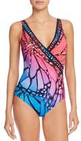 Thumbnail for your product : Gottex Monarch Wrap One Piece Swimsuit