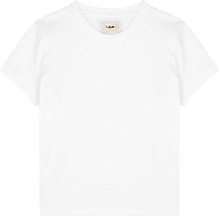KHAITE Emmylou Cotton T-shirt