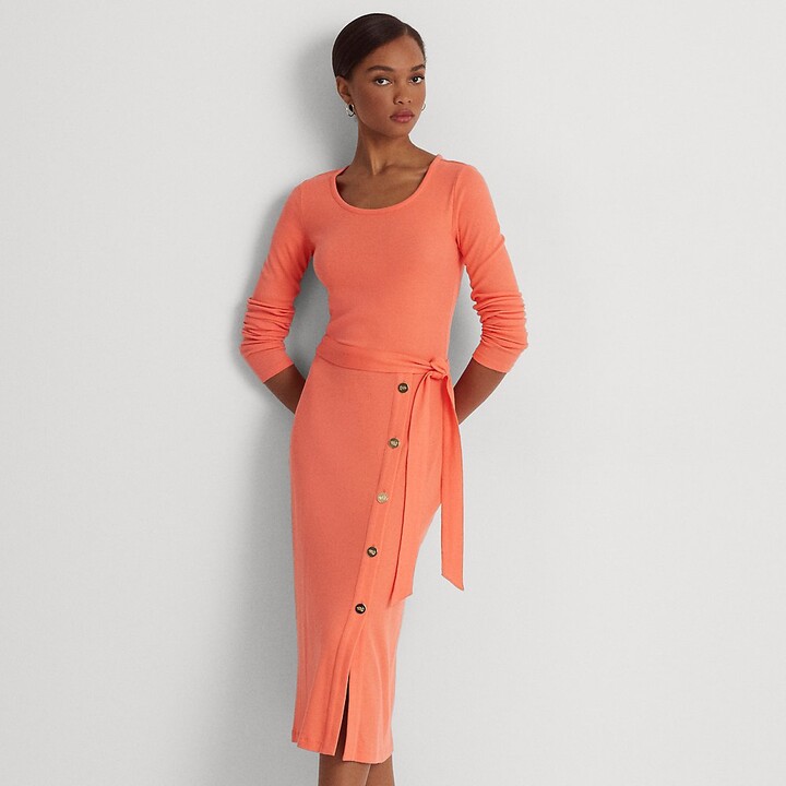 Ralph Lauren Women's Orange Dresses on Sale | ShopStyle