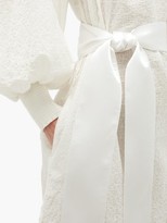 Thumbnail for your product : My Beachy Side - Waist-tie Broderie-anglaise Cotton Dress - White