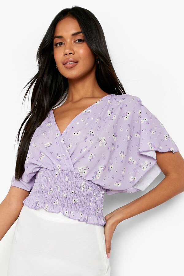 Sheer Purple Blouse | Shop the world's largest collection of 
