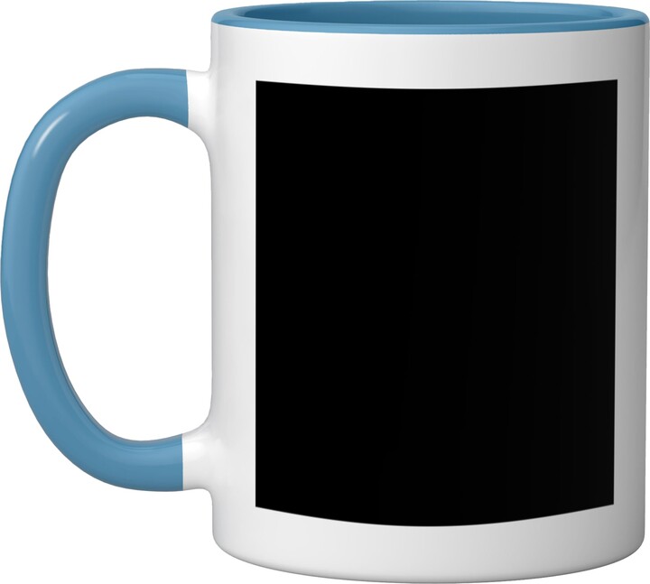 Wildflower Bloom SteMi Accessories Wildflower Bloom Bouquet Flower Lover Tropical Garden Ceramic Mug, Blue/White