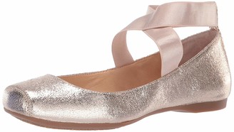 jessica simpson gold flats