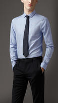 Thumbnail for your product : Burberry Modern Fit Jacquard Check Cotton Shirt