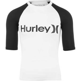 Hurley Men's One Only Short Sleeve Rashguard